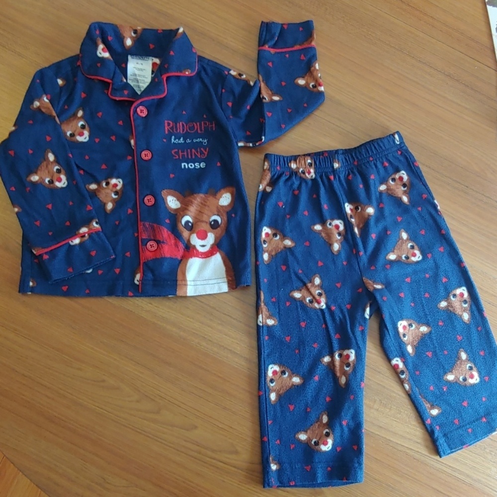 Rudolph kids pajames